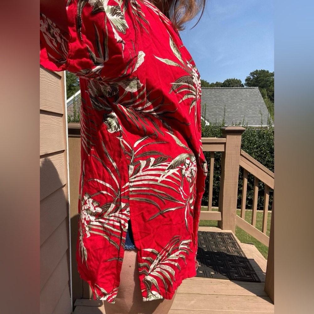 Vintage, tropical tunic - Picture 2 of 3